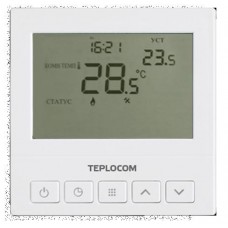 Термостат комнатный Teplocom TS-Prog- 220/3A, проводной, прогр., реле 250В, 3А
